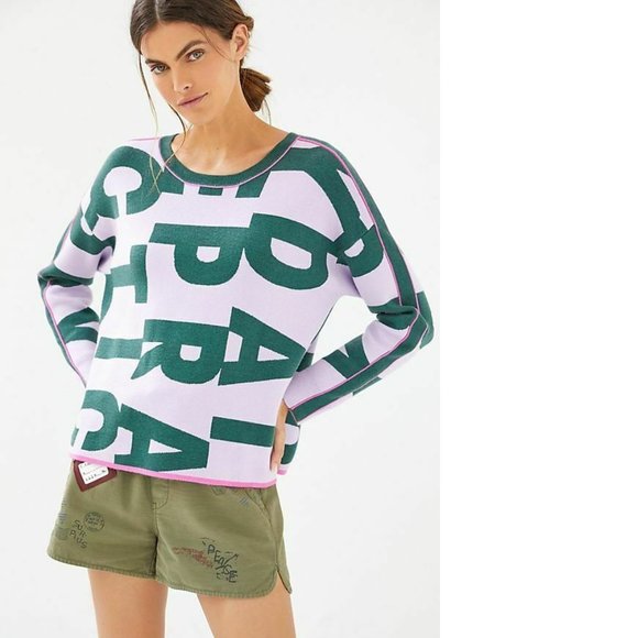 Daily Practice by Anthropologie Logo Pullover size S new with tag - Picture 5 of 10